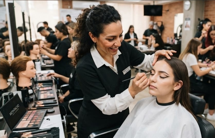 Profesionales de Maquillaje, Manicure, Pedicure, Estilismo y Barbería para Docencia ​MONTALVO INSTITUTE
