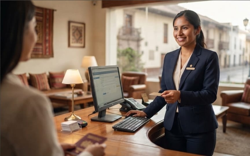 Recepcionista de Hotel - Atención al Cliente ​El Hotel Señorial4