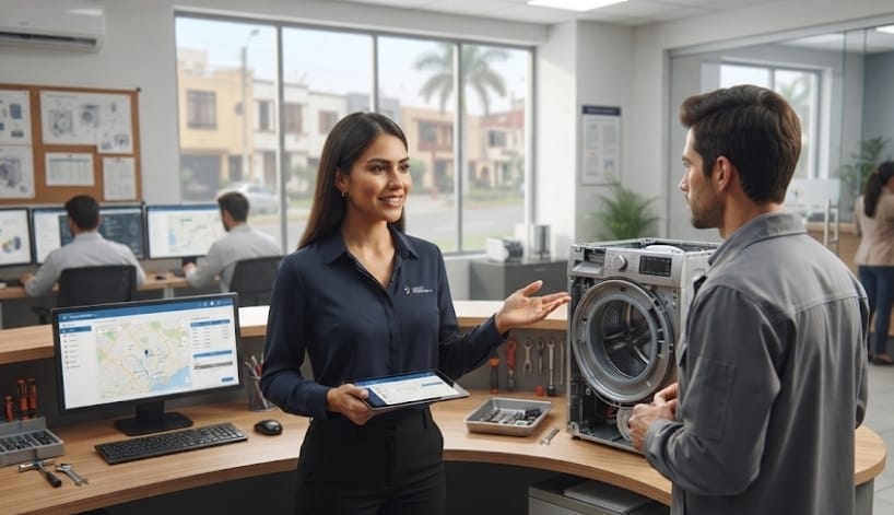 Recepcionista y Coordinadora de Servicios ​Técnico Express